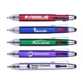 Logo Branded Two Ink Stylus Pen