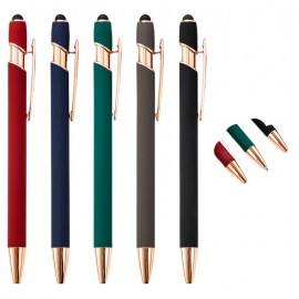 Stylus Retractable Ballpoint Pen Custom Imprinted  Stylus Retractable Ballpoint Pen Custom Imprinted