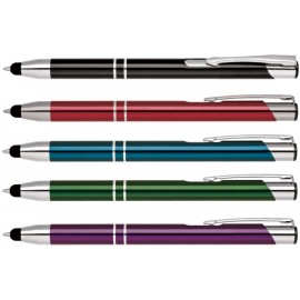 Custom Engraved ST Series Double Ring Pen with Stylus,stylus pen