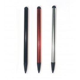 Capacitive and Resistive Stylus Pen Rubber Nib & Hard Tip 2 in 1 Custom Engraved