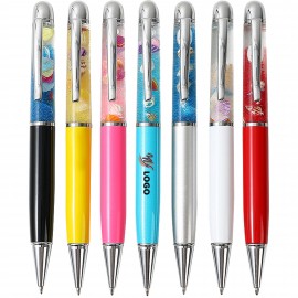 Custom Imprinted Floating Liquid Ballpoint Pen