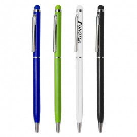 Metal Soft Touch Ballpoint Pen Logo Branded