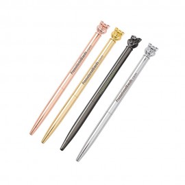 Logo Branded Animal Head Top Pens  Logo Branded Animal Head Top Pens