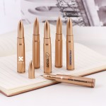 Custom Imprinted Bullet shape ballpoint pen, advertising pen, logo printable gift pen