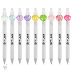 Custom Imprinted Click Pen w/ Scallop Shell