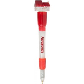 House Light Up Pen Logo Branded