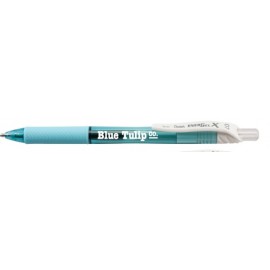 EnerGel-X Pastel Barrel Gel Ink Pen - Sky Blue Custom Imprinted