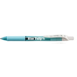 Custom Imprinted EnerGel-X Pastel Barrel Gel Ink Pen - Sky Blue