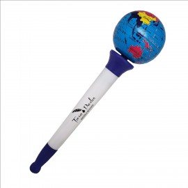 Logo Branded Rotating Globe Pen