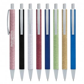 Textured Cool-Looking Aluminum Pen Custom Engraved