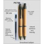 Bamboo Pen 04, Price Includes engraving on one side. Custom Imprinted