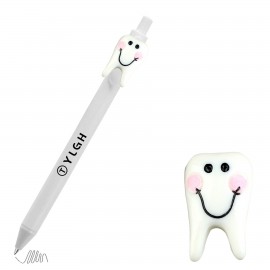 Custom Imprinted Smile Tooth Click Pen
