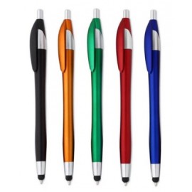 Logo Branded Retractable Islimster Twist Stylus Pen