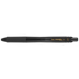 Custom Imprinted Pentel Energel-X Translucent Barrel Retractable Gel Ink Pen - Black