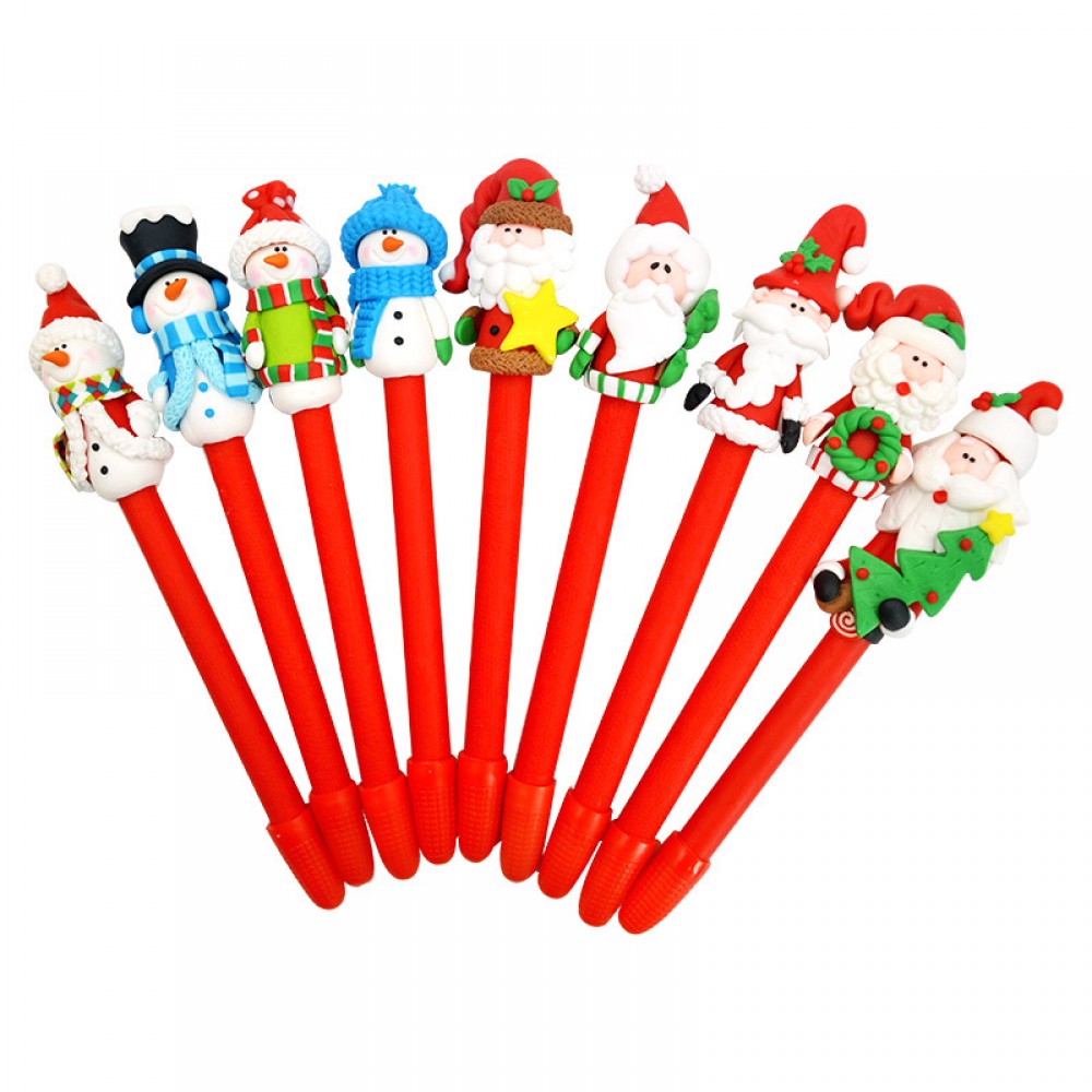 Logo Branded Christmas Ballpoint Pen Logo Branded Christmas Ballpoint Pen