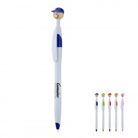 Officer Cartoon Ballpoint Pen Custom Engraved