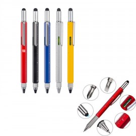 6 in 1 Multi Function Tool Pen Logo Branded