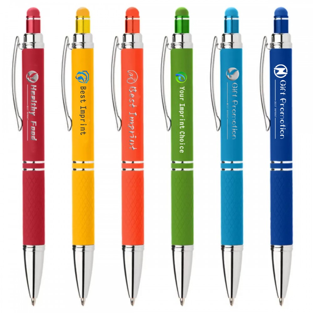 Custom Printed Phoenix Softy Brights Stylus Pen Logo Branded Custom Printed Phoenix Softy Brights Stylus Pen Logo Branded