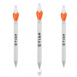 Custom Engraved Click Pen w/ Carrot
