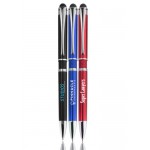 Diamond Accent Metal Stylus Pens Custom Engraved