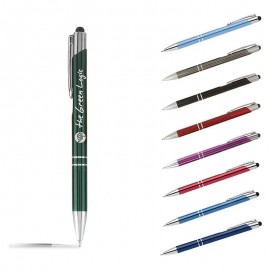 Chico w/ Stylus - Laser - Metal Pen Custom Engraved  Chico w/ Stylus - Laser - Metal Pen Custom Engraved