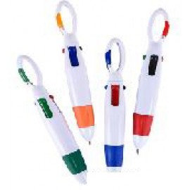 5 1/2" Carabiner Shuttle Pen Logo Branded