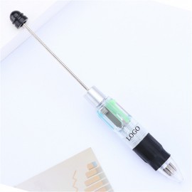 Four-color Plastic Beadable Pen Logo Branded  Four-color Plastic Beadable Pen Logo Branded