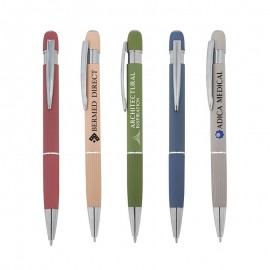 Custom Imprinted Bloom Plunge-Action Ballpoint Pen