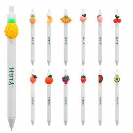 Fruits Click Activated Pen Custom Imprinted