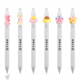 Logo Branded Click Pen w/ Pet Elements