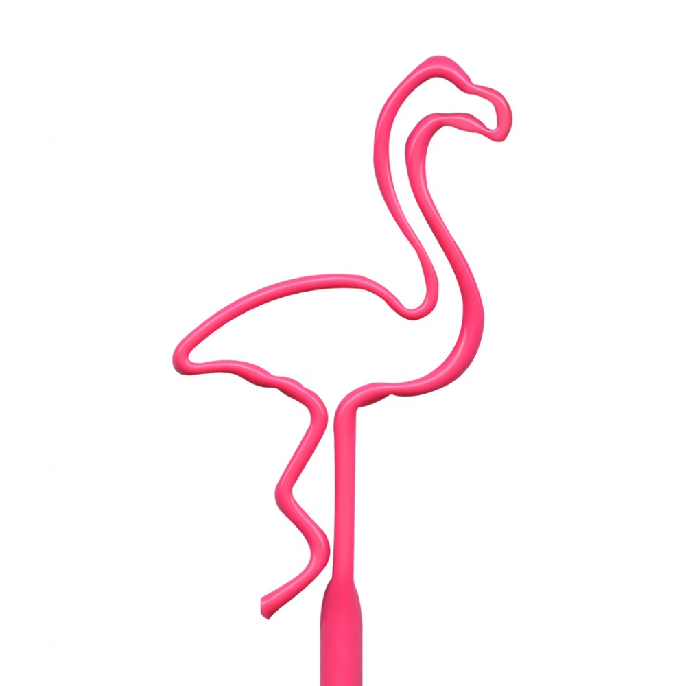 Custom Engraved Flamingo Inkbend Standard, Bent Pen Custom Engraved Flamingo Inkbend Standard, Bent Pen