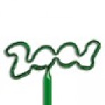 Logo Branded 2001 Inkbend Standard, Bent Pen