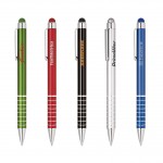 Custom Imprinted Stylus-4521 Aluminum Stylus Pen in Metallic Colors