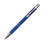 Clicker Pen - Blue Custom Imprinted