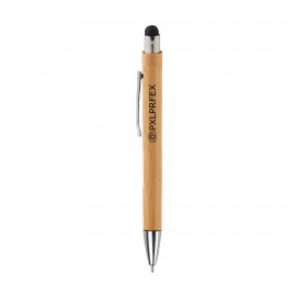 Del Mar Bamboo Stylus Pen Logo Branded  Del Mar Bamboo Stylus Pen Logo Branded
