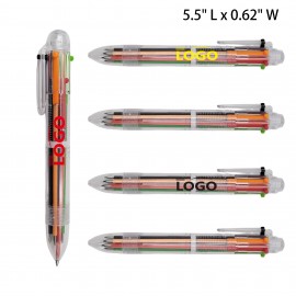 Custom Engraved Multicolor Ballpoint Pen
