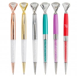 Custom Engraved Luxury Diamond Twist Ballpoint Pen  Custom Engraved Luxury Diamond Twist Ballpoint Pen