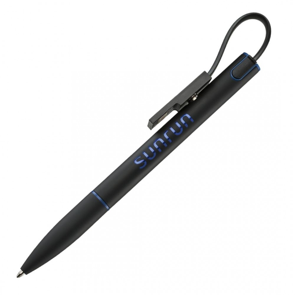 Logo Branded Stowaway Metal Pen