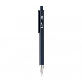 Custom Engraved Amisk RCS Certified Recycled Aluminum Pen - Blue  Custom Engraved Amisk RCS Certified Recycled Aluminum Pen - Blue