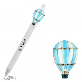 Click Pen w/ Hot Air Balloon Logo Branded