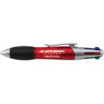 Red 6 Color Big Writer Pen Logo Branded