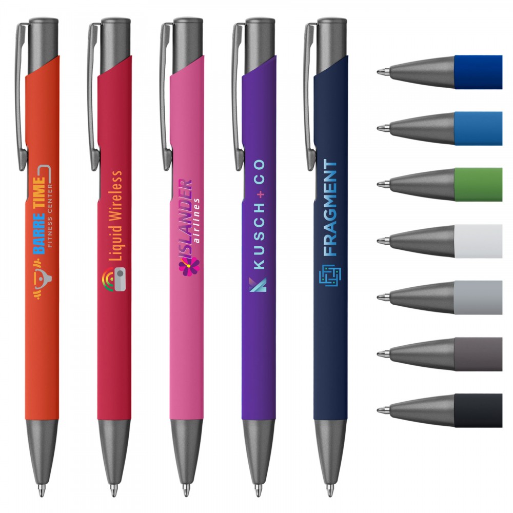 Custom Engraved Crosby Softy - ColorJet - Full-Color Metal Pen