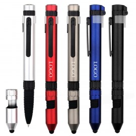 Custom Engraved 6-in-1 Multitool Pen  Custom Engraved 6-in-1 Multitool Pen