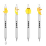 Custom Imprinted Click Activated Pen With Banana