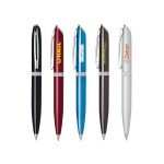 Metal Pen, Ballpoint pen, Twist action, Blue ink refill optional Custom Engraved