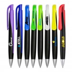 Colorful Series Plastic Ballpoint Pen Custom Engraved