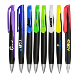 Logo Branded Colorful Series Plastic Ballpoint Pen