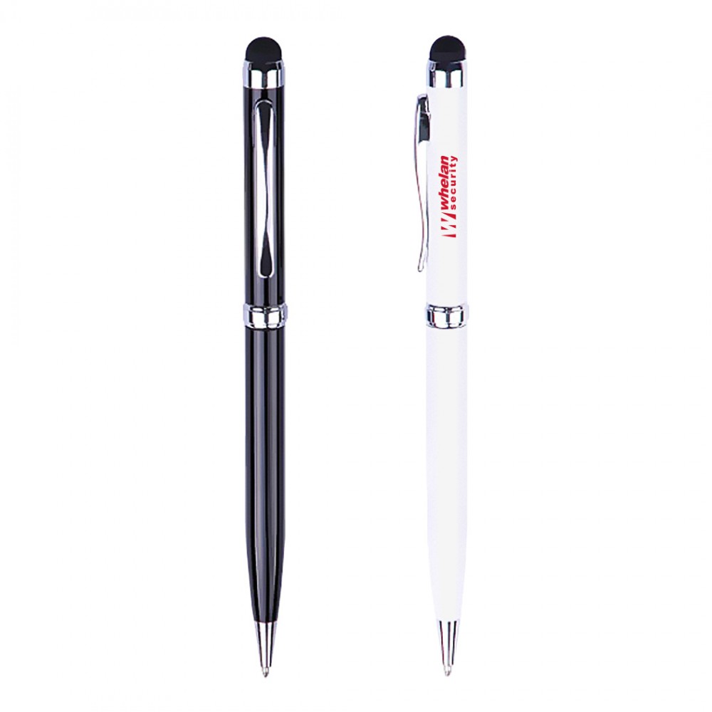 Simple Stylus Ballpoint Pen Custom Engraved