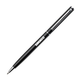Terminator Metal Pen Chrome Accent - Black Logo Branded