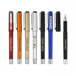 0.5mm Metal Pen Holder With Colored Spray Paint Signature Pen Custom Imprinted
